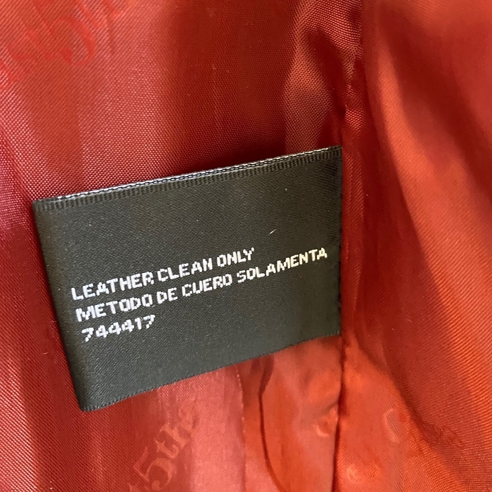 East 5th | Genuine Leather Jacket | Red | Women's | Size: Medium | NWOT - Picture 7 of 11